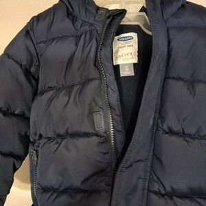 Old Navy Kids Navy Puffer Jacket